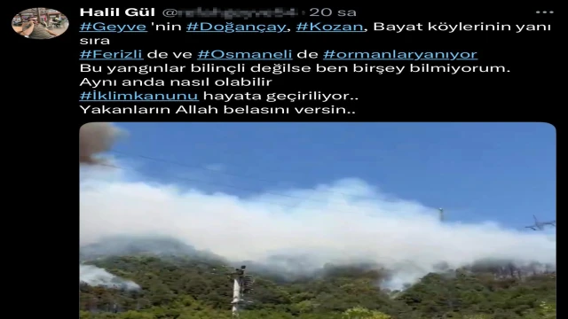  "Hükümet bilinçli yakıyor" paylaşımına gözaltı