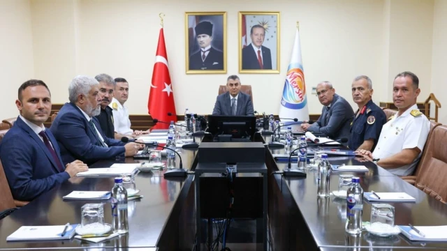 Mersin'de Güvenlik ve Asayiş Değerlendirme Toplantısı yapıldı