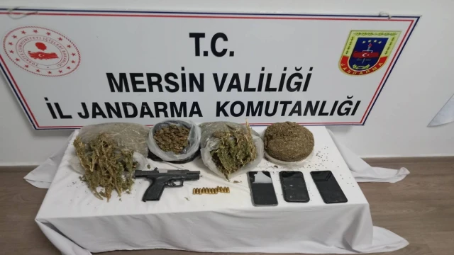 Mersin'de uyuşturucu operasyonu: 4 gözaltı