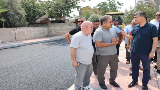 SICAK ASFALTLA YENİLENİYOR