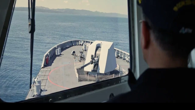 TCG İstanbul fırkateyninden hedeflere tam isabet