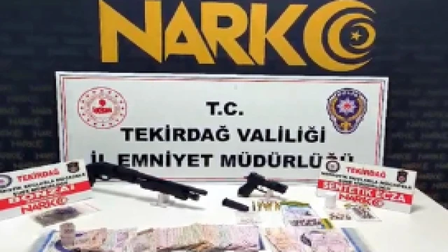 Tekirdağ'da uyuşturucu operasyonu; 10 tutuklama