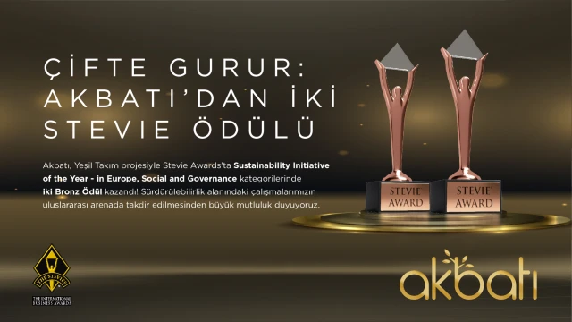 Akasya ve Akbatı’nın projeleri Stevie Awards’ta ödüle layık görüldü