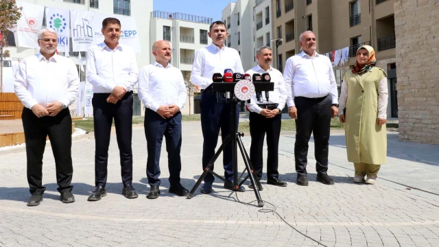 Bakan Kurum: 300 bininci konutumuzu eylülde teslim edeceğiz