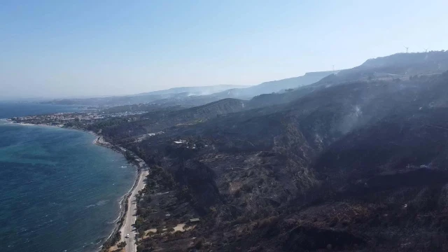 Çanakkale'deki 4 yangında 5 bin 236 hektar orman alanı zarar gördü