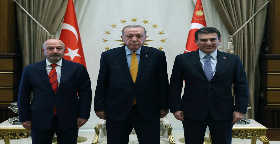 Cumhurbaşkanı Erdoğan, OYAK Heyeti'ni kabul etti