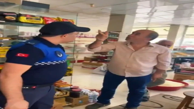 Daha önce de 'tarihi geçmiş' ürün satan marketçi, zabıtalara saldırdı
