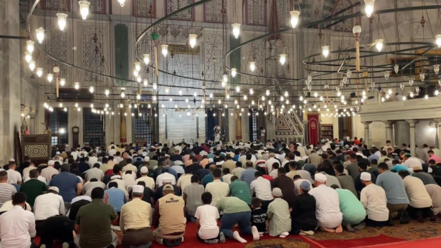 Fatih'te Gazze için dua edildi