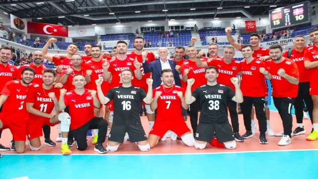 Filenin Efeleri Danimarka'yı 3-2 yendi