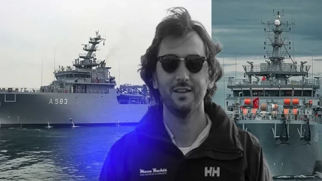 Halit Yukay'ın cansız bedeninin çıkarılması için Deniz Kuvvetleri dalgıçları devrede