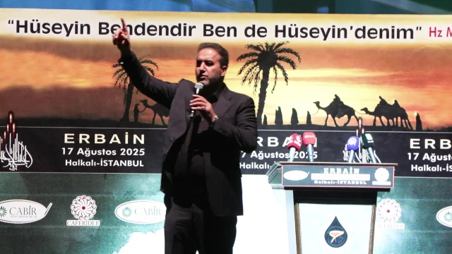 Halkalı'da Hz. Hüseyin ve Kerbela şehitleri anıldı