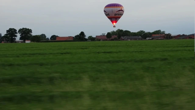 Hollanda'da sıcak hava balonu düştü: 1 ölü