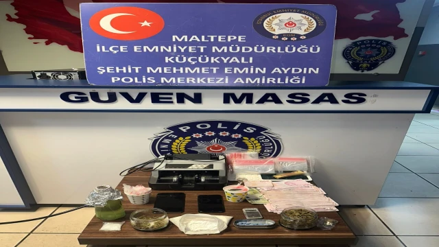 Maltepe'de uyuşturucu operasyonu: 2 gözaltı