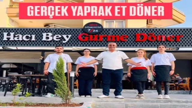 Mersin’de 7/24 hizmet verecek “Gece Dönercisi” açıldı