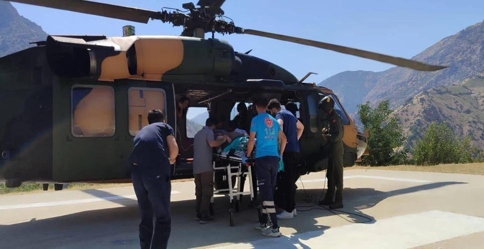 MSB: Hamile kadın, TSK helikopteri ile hastaneye ulaştırıldı