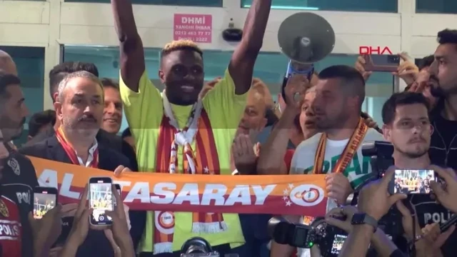 Osimhen'in İstanbul'a gelişinde internet rekoru kırıldı