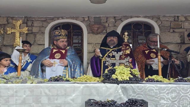 Vakıfköy’de ‘Meryem Ana Yortusu' ve Üzüm Bayramı kutlandı