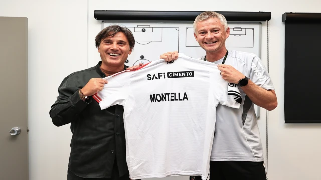 Vincenzo Montella, Solskjaer'i ziyaret etti