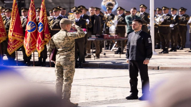 Zelenskiy'den 'Bağımsızlık Günü' mesajı