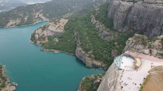 Kahramanmaraş’ta Ali Kayası Cam Teras’a ziyaretçi akını