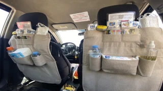  Taksisine hijyen köşesi kurdu, müşteri memnuniyeti katlandı